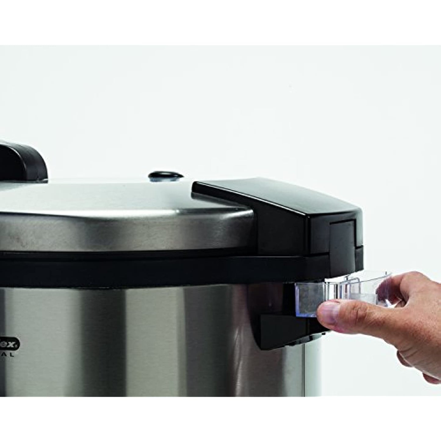 Hamilton Beach Proctor Silex Commercial 37560R Rice Cooker/Warmer, 60 Cups Cooked Rice, Non-Stick Pot, Hinged Lid, Stainless Steel Housing, 1 Year Warranty