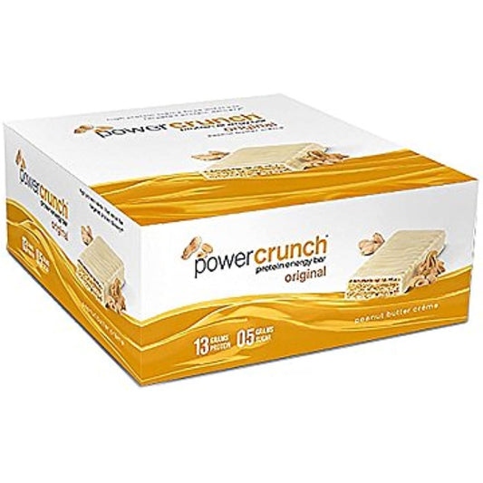 BioNutritional Research Group Power Crunch Creme Filled Wafer Cookie - Peanut