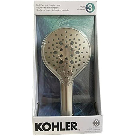 Kohler Prosecco Multifunction Brushed Nickel Handheld Shower