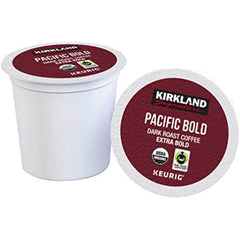 Kirkland Signature Pacific Bold Coffee, Dark, 120 K-Cup Pods for Keurig