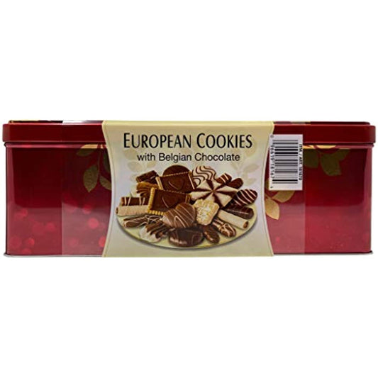 European Cookies Kirkland Signature with Belgian, Chocolate, 49.4 Oz