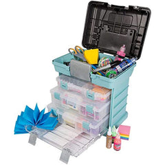 Creative Options 1363-83 Grab N' Go Rack System, Soft Blue,Medium