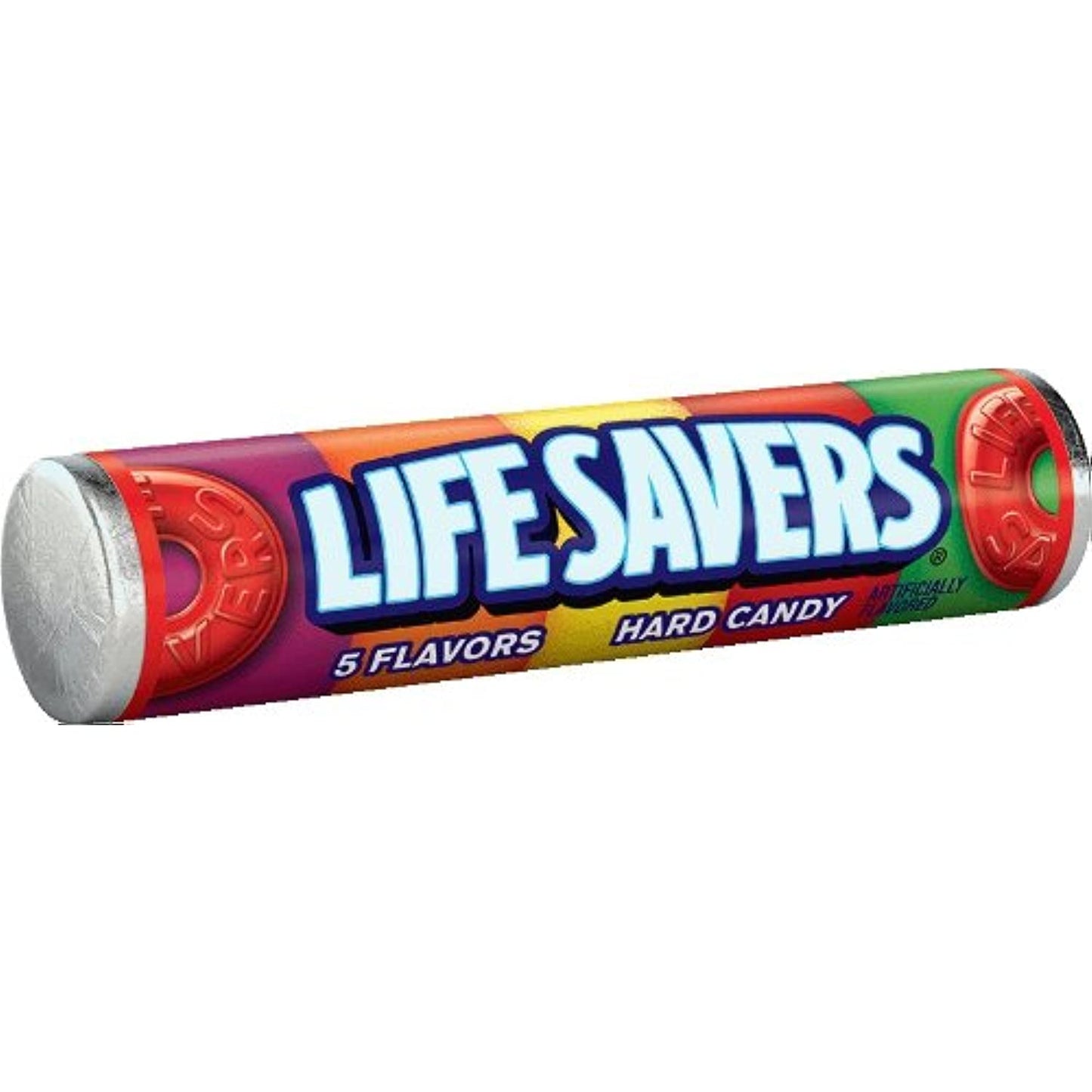 Life Savers Five Flavors Hard Candy, 1.14 Ounce (Pack of 2), total 20 count