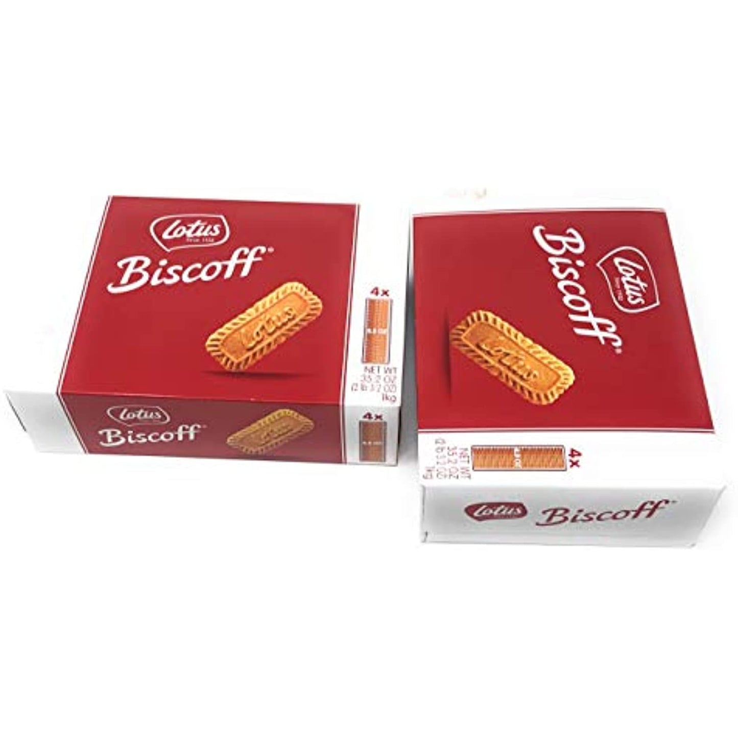 Lotus Biscoff Cookies 2 Boxes (4 Packets per Box)