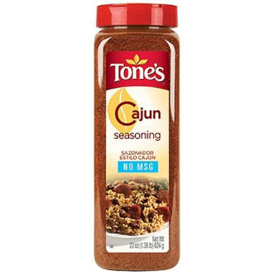 Tone's Cajun Seasoning - 22 oz. shaker