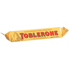 Toblerone Milk Chocolate, 1.23 Ounce (Pack of 24)