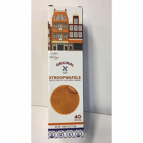 Le Chef Caramel Stroopwafel, 42.4 oz (COST1253037)