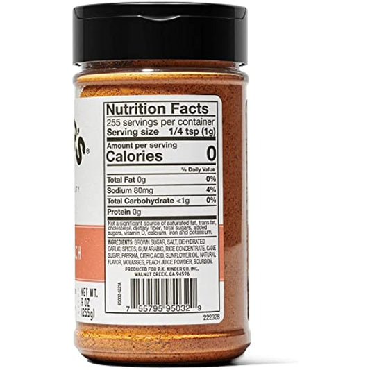Kinder's Bourbon Peach Rub (9oz.)