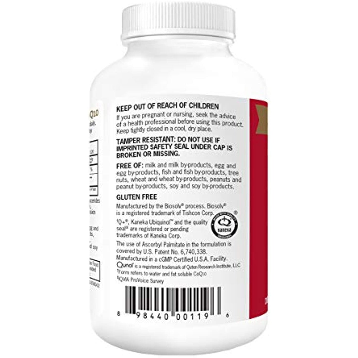 Ubiquinol CoQ10 100mg Softgels, Qunol Mega Ubiquinol 100mg - Superior Absorption - Active form of Coenzyme Q10 for Heart Health & Healthy Blood Pressure Levels - 8 Month Supply - 120 Count (Pack of 2)