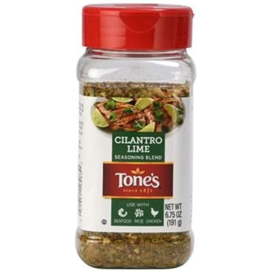 Tone's Cilantro Lime Seasoning 6.75 oz. A1