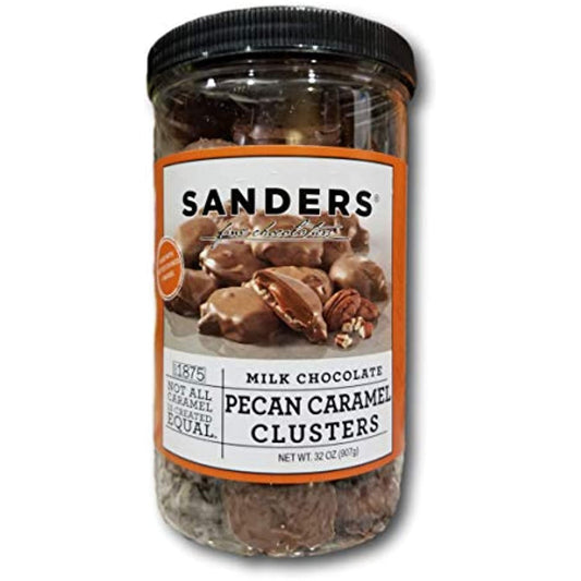 Sanders Milk Chocolate Pecan Caramel Clusters