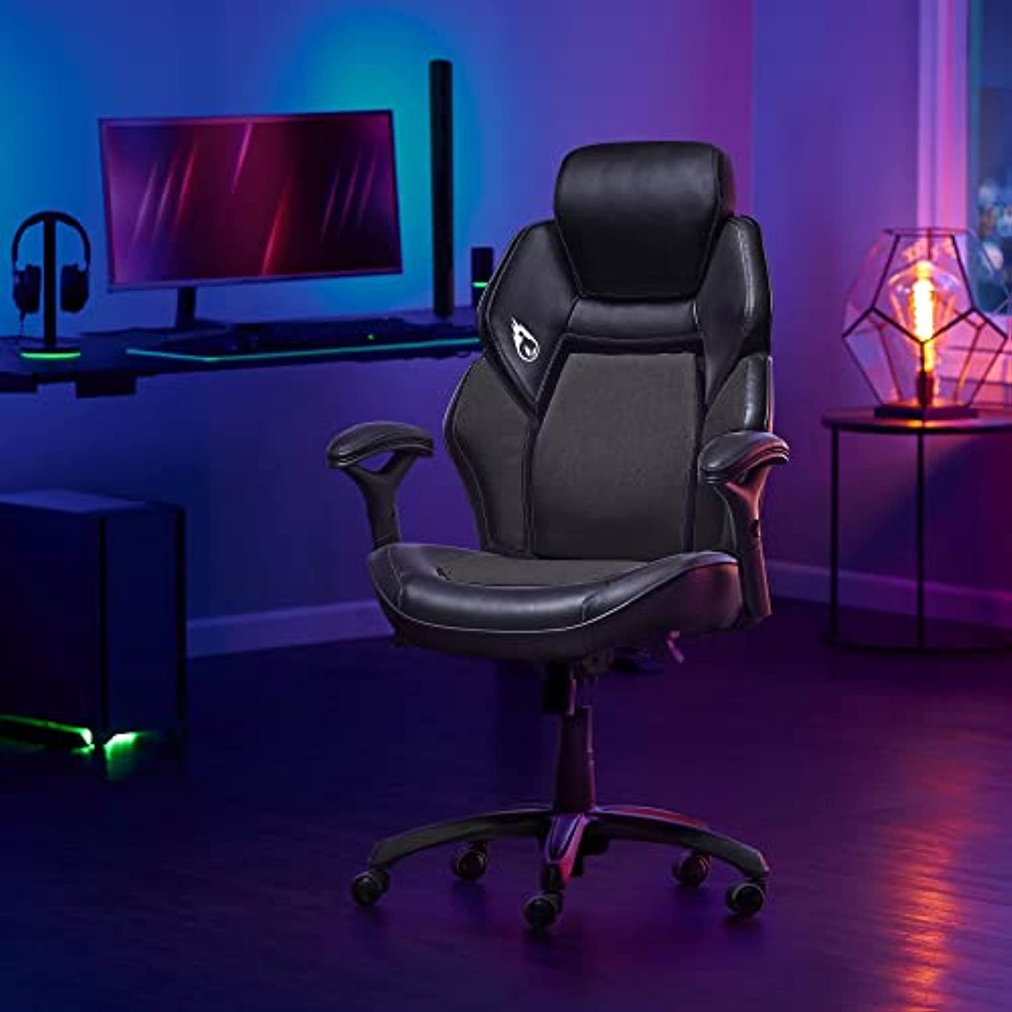 DPS 3D Insight Gaming Chair with Adjustable Headrest (Black)