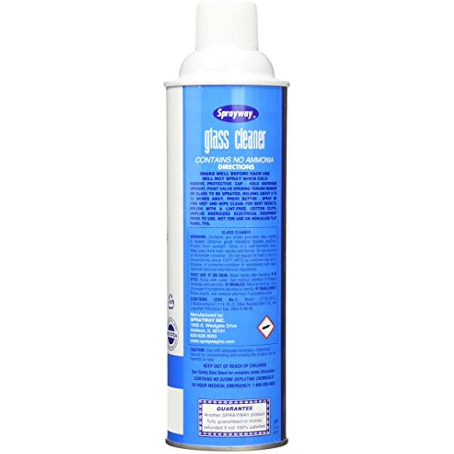 SprayWay SW050-12 Glass Cleaner, 19 oz, Pack of 12