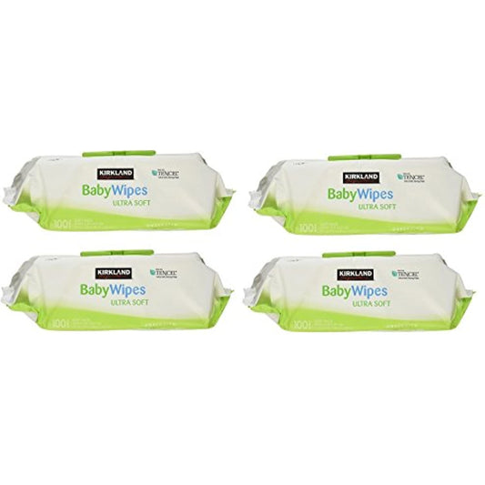 Kirkland Signature Baby Wipes, tRDARz, 4 Pack(100 Wipes)