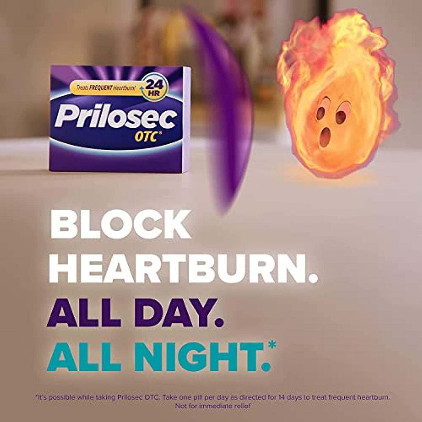 Prilosec OTC Acid Reducer, Delayed-Release Tablets, 42 Count