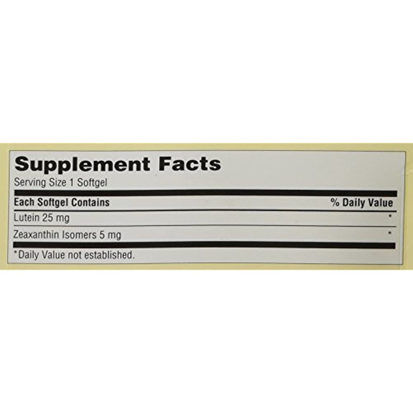 TruNature Vision Complex with Lutein & Zeaxanthin - Great Value Pack of 2 (Total 280Ct Softgel Type) x#vswa