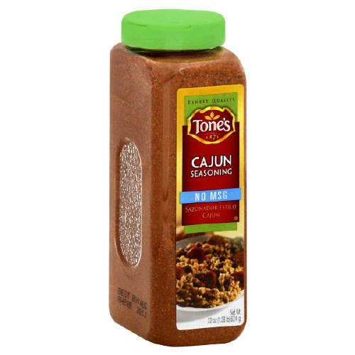 Tone's Cajun Seasoning - 22 oz. shaker (2 Pack)