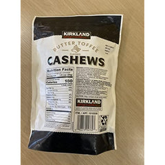 Butter toffee flavored cashews