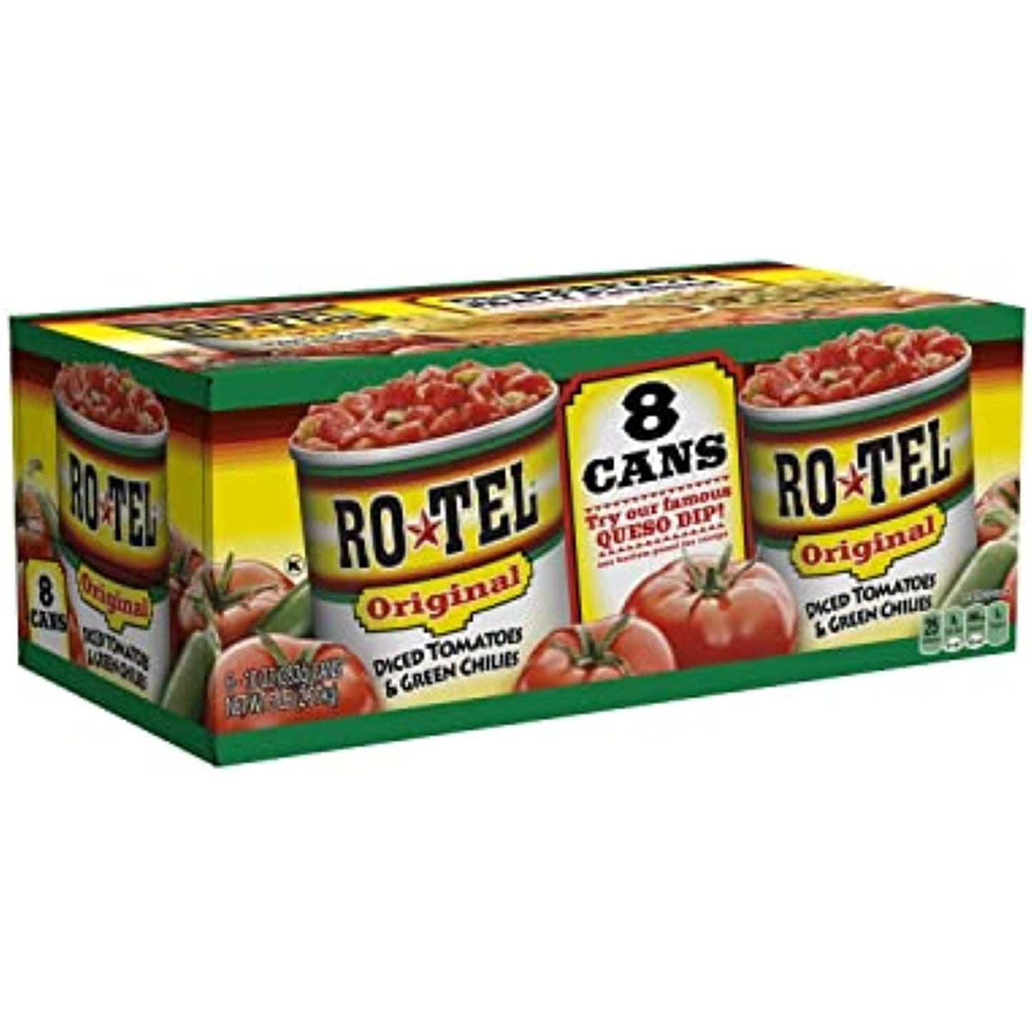 RO-TEL Diced Tomatoes & Green Chilies 10 oz., 8 ct. A1