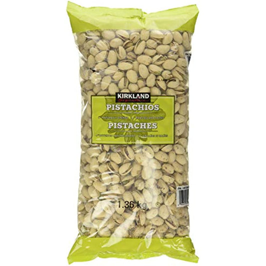 Kirkland Signature California Dry Roasted & Salted In-Shell Pistachio, 48 Ounce
