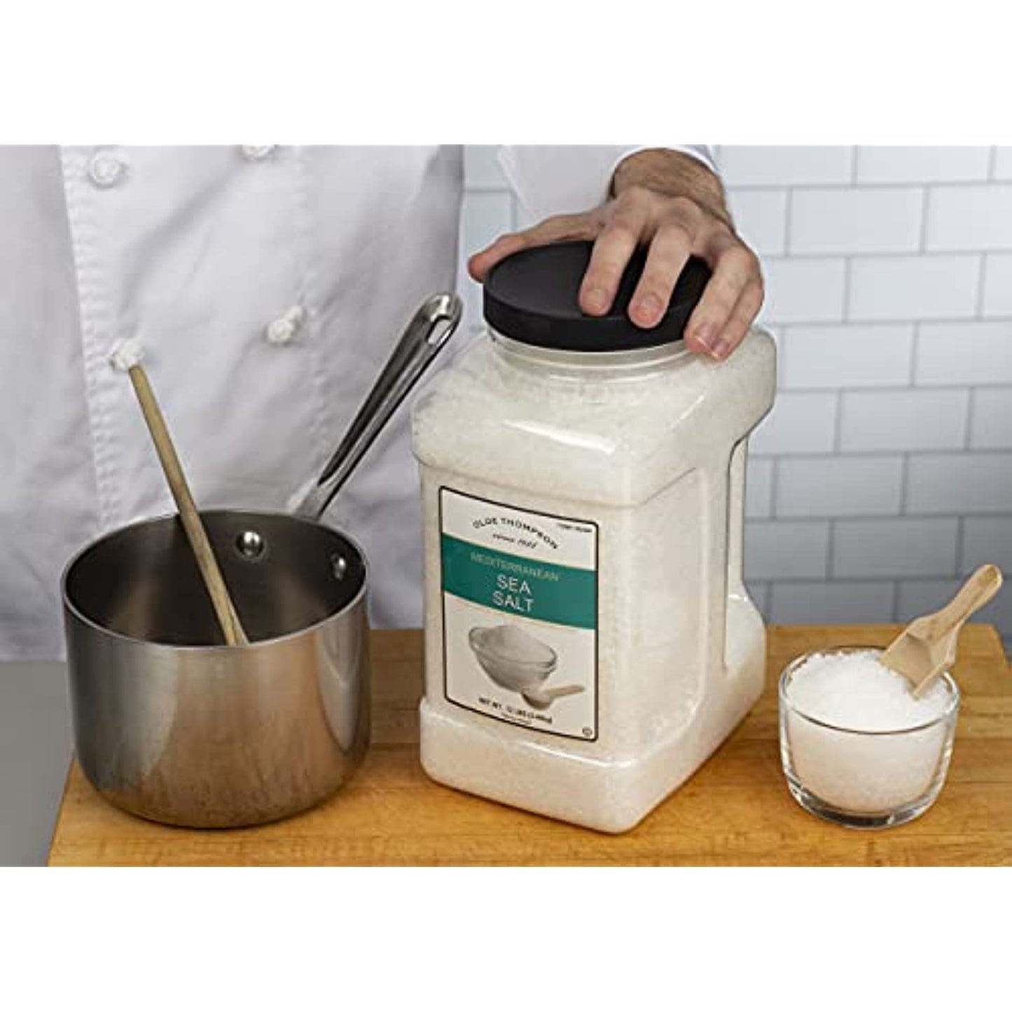 Olde Thompson Mediterranean Coarse Sea Salt, 12lbs, Bulk Size