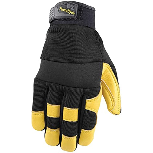 Wells Lamont Men's HydraHyde Leather Work Gloves, 3-pack - -Medium- Wells Lamont Men�s HydraHyde Leather Work Gloves - 3 pack