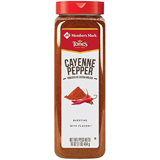 Member's Mark Ground Cayenne Pepper by Tone's, 16 Ounce