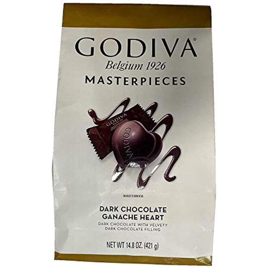Godiva Masterpieces Dark Chocolate Hearts, 14.6 Oz