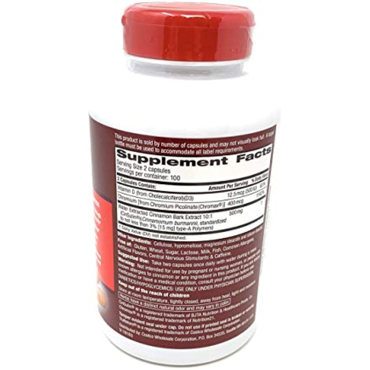 TruNature Advanced Strength Cinsulin, Cranberry, 200 Count