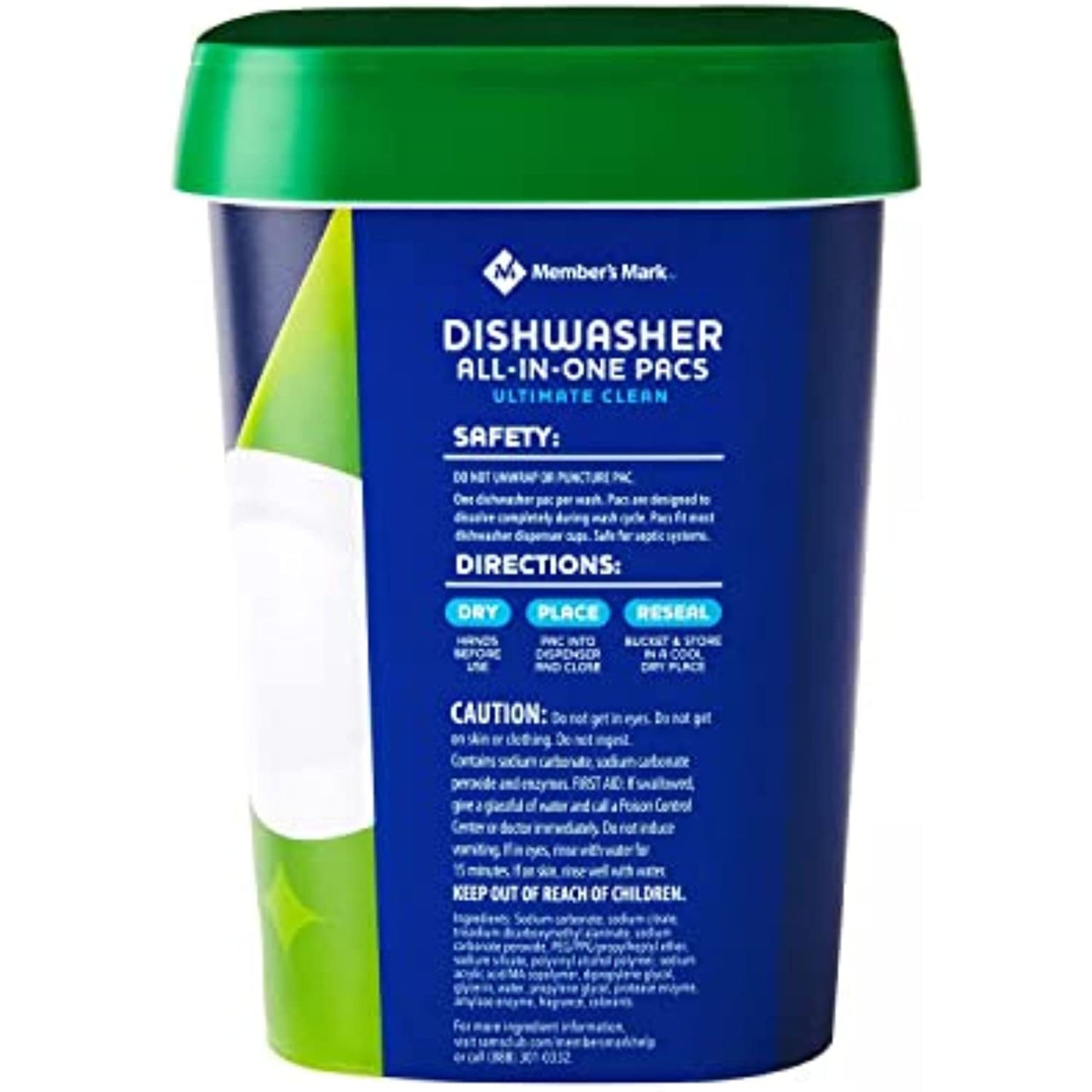 Member's Mark Auto Dishwasher Pacs, Ultimate Clean (105 Count)