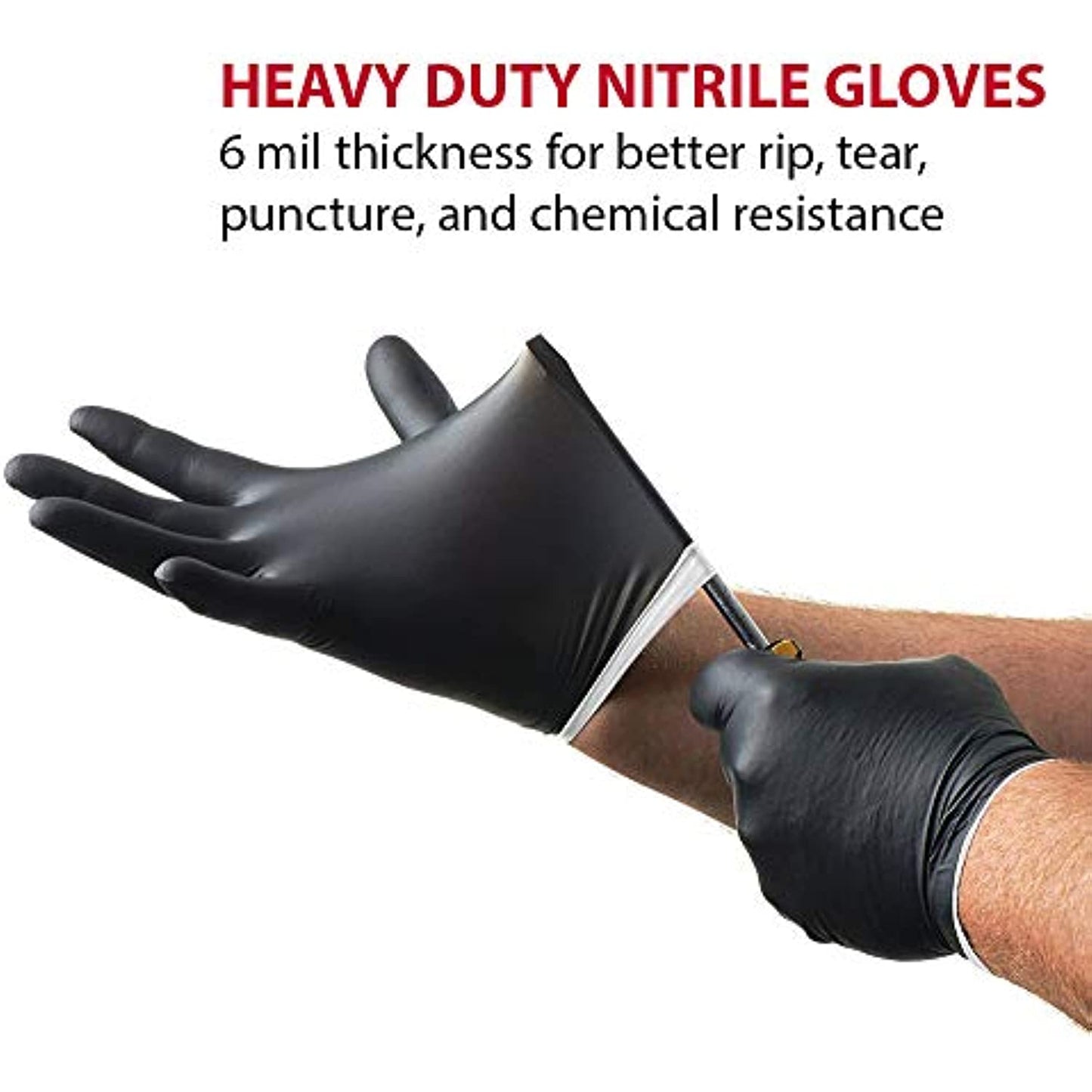 Venom Steel unisex adult Black Gloves, See Image, One Size Fits Most US