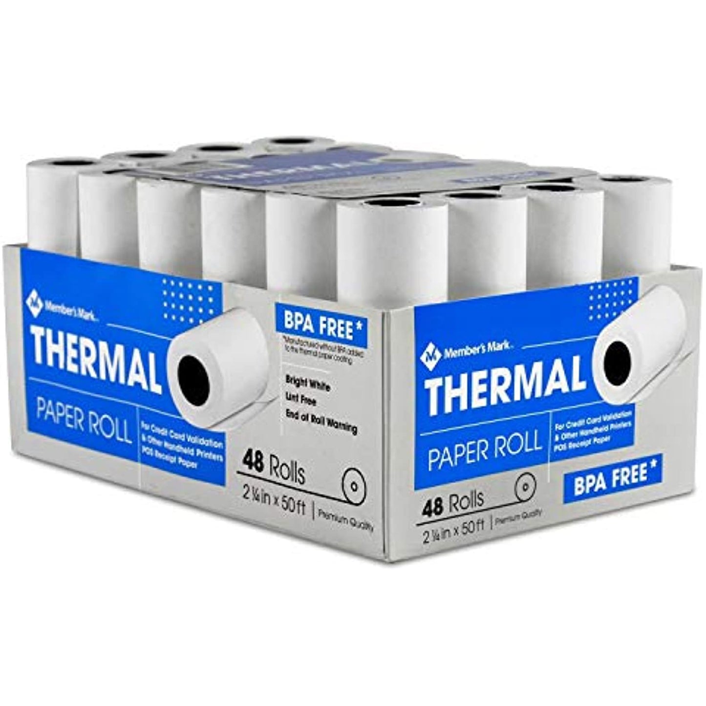 Thermal Paper Rolls 2-1/4 X 50 Verifone Vx520 Ingenico ICT220 ICT250 FD400