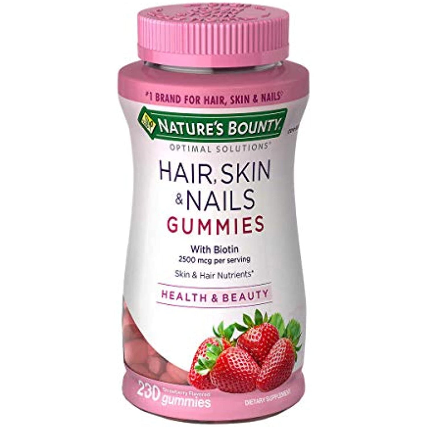 Hair, Skin and Nails, 2 Bottles (230 Count)