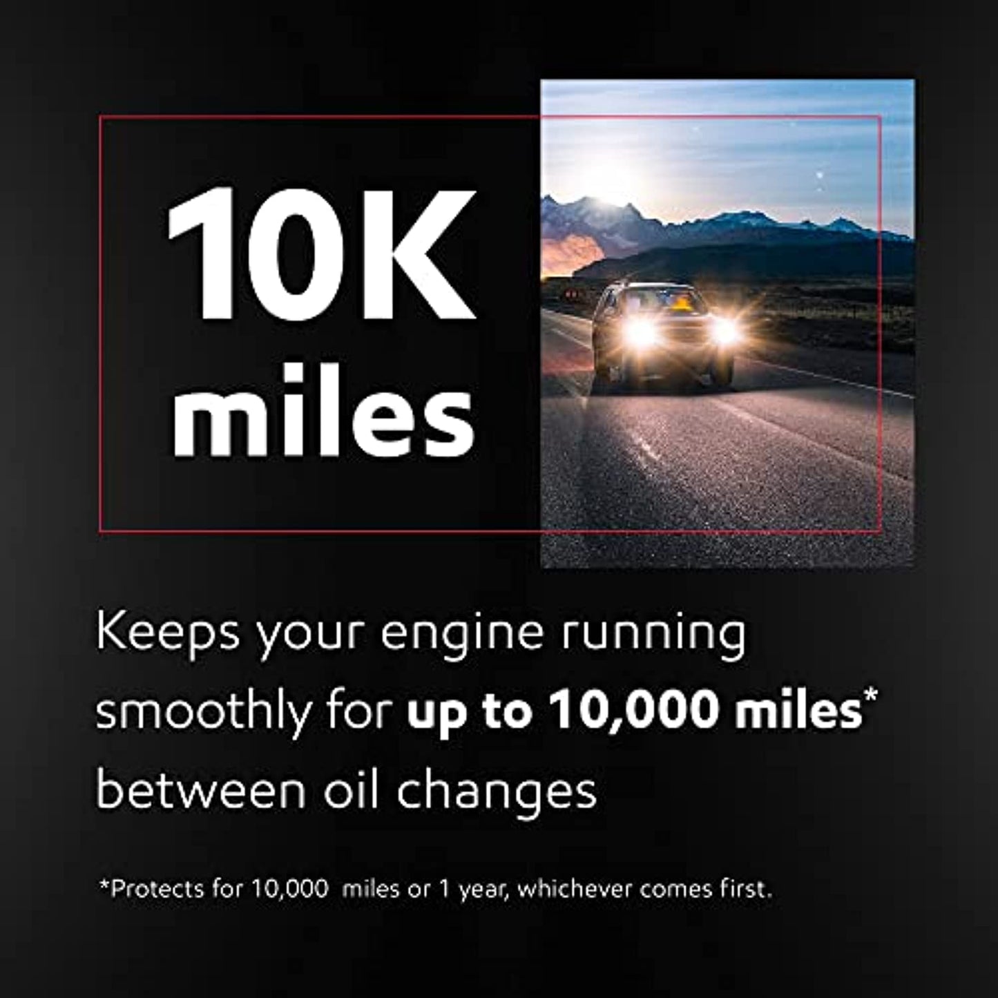 Mobil 1 High Mileage Full Synthetic Motor Oil 5W-30, 6-Pack of 1 quarts