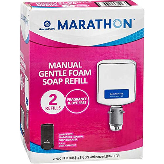 Marathon Manual Foam Soap Refill, 1000 mL, 2 ct (GP7671200)