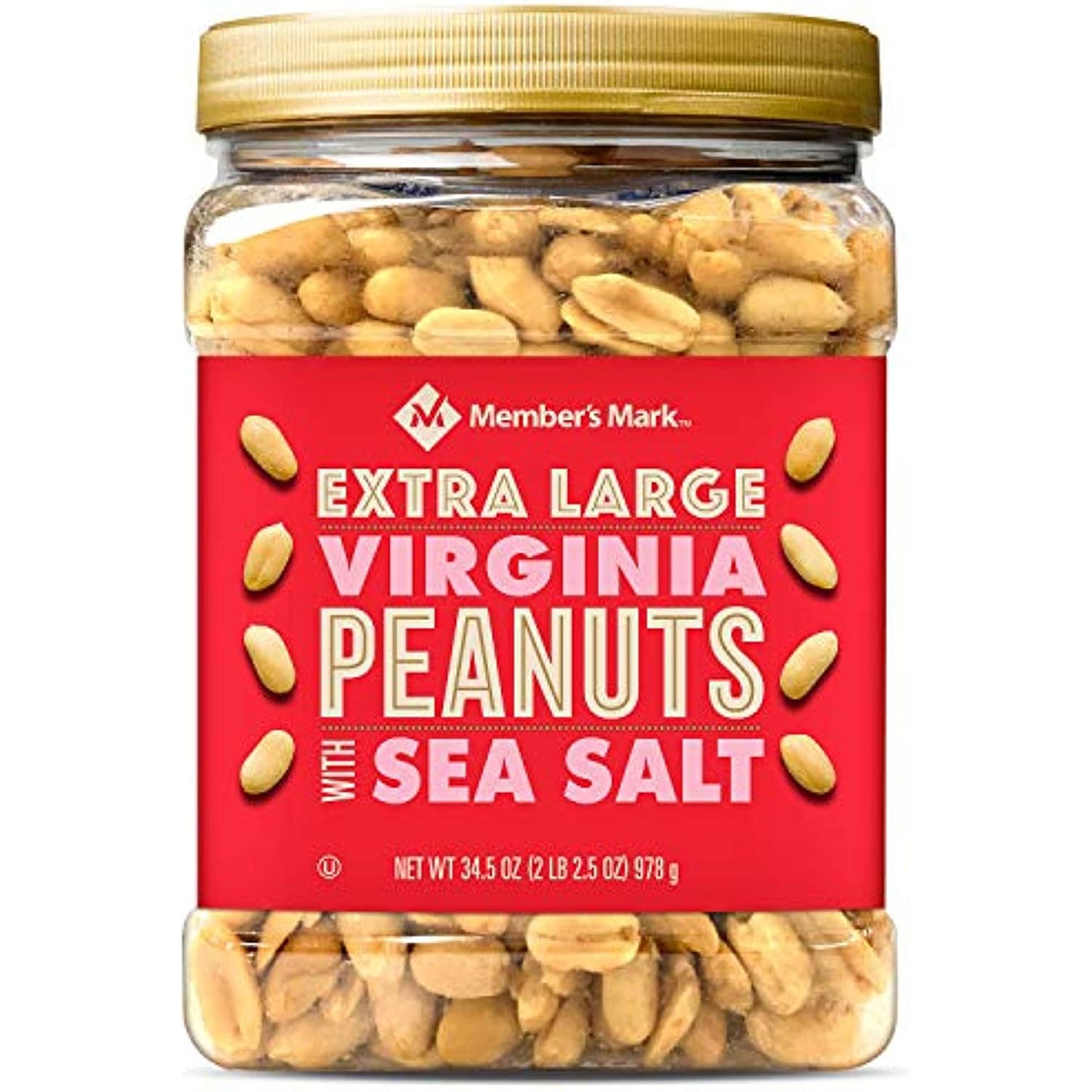 Member's Mark Extra Large Virginia Peanuts (34.5 Ounce)