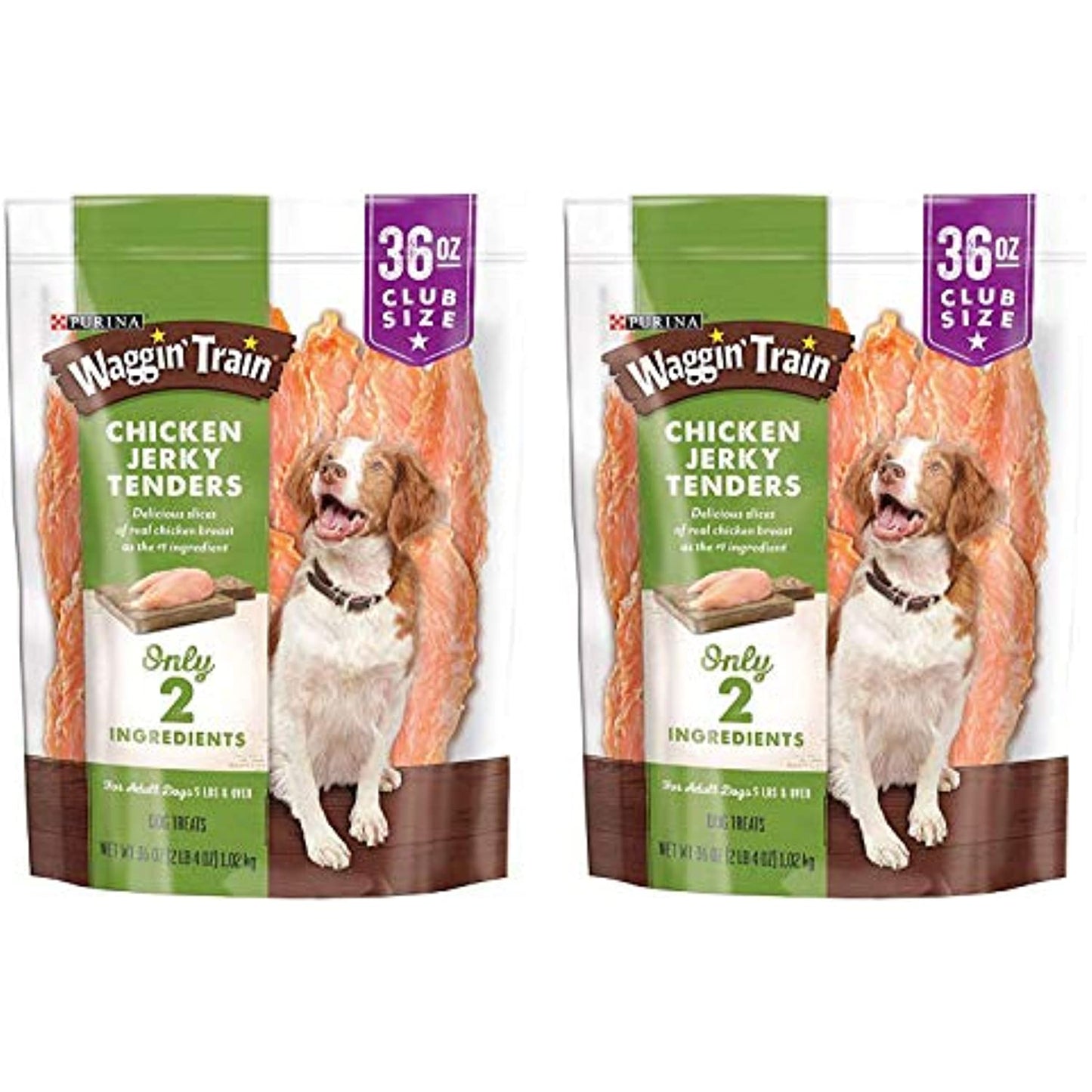Waggin Train Chicken Jerky Dog Treats (36 oz.) (pack of 2)