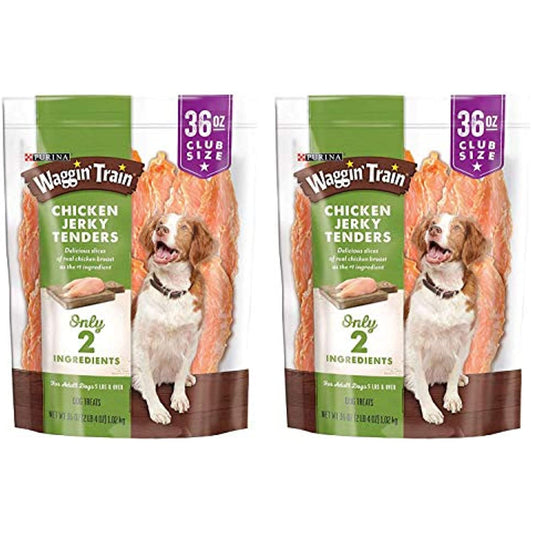 Waggin Train Chicken Jerky Dog Treats (36 oz.) (pack of 2)