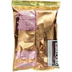 Kirkland Signature 100% Colombian Coffee, Supremo Bean Dark Roast Fine Grind, 42/1.75 ounce Pouches