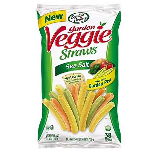 Sensible Portions Sea Salt Garden Veggie Straws (25 Ounce)