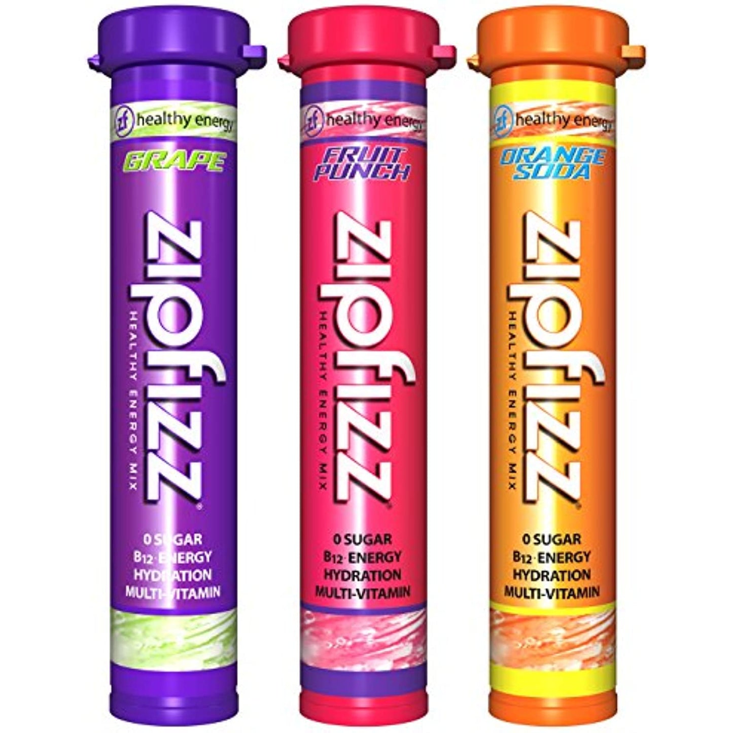 Zipfizz Healthy Energy Drink Mix, Hydration with B12 and Multi Vitamins, Variety Pack, 30 Count, 0.38 Ounce (Pack of 30)