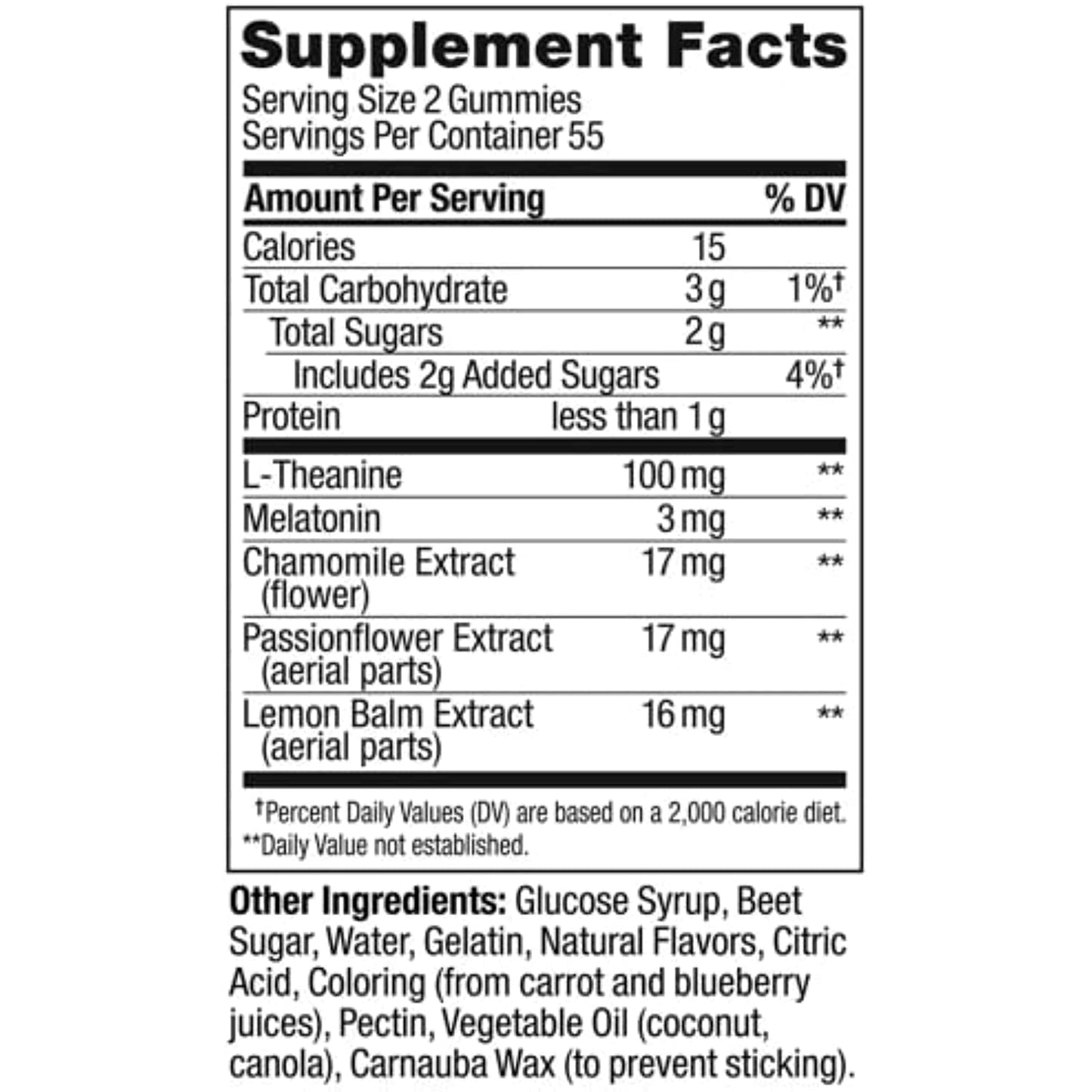 OLLY Restful Sleep Gummy Supplement with Melatonin & L-theanine Chamomile, BlackBerry Zen, (55 Day Supply) Supports A Healthy Sleep Cycle* Packaging May Vary (110 Gummies)