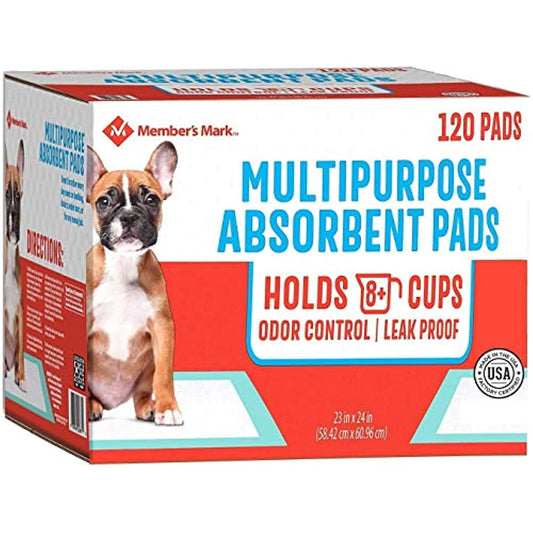 Pet Training Pads, 23 x 24-2 pack Total 240 Count