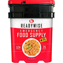 ReadyWise 124 Serving Ultimate Preparedness Pack, 25 Year Shelf Life, Freeze-Dried Survival-Food Disaster Kit, Camping Food, Prepper Supplies, Emergency Supplies