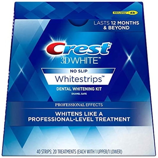 Crest 3D White Whitestrips Professional Effects, 40 count