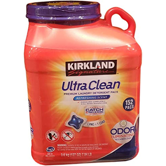 Kirkland signature Ultra Clean Laundry Pacs, 127 Ounce
