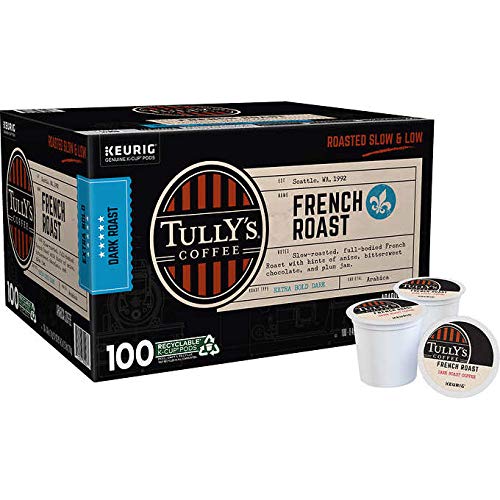 Tully's French Roast K-Cup Pods (0.4 oz. ea., 100 ct.)