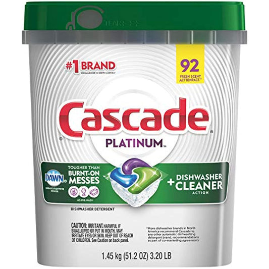 Complete ActionPacs Dishwasher Detergent, Platinum (92 Pacs Platinum)