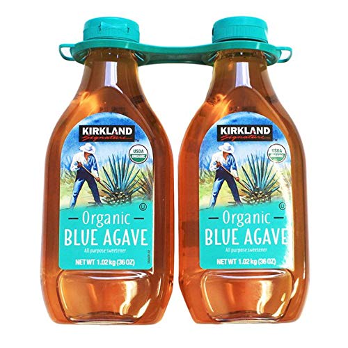 Kirkland Signature Organic Blue Agave All Purpose Sweetener, 36oz Bottle - PACK OF 4