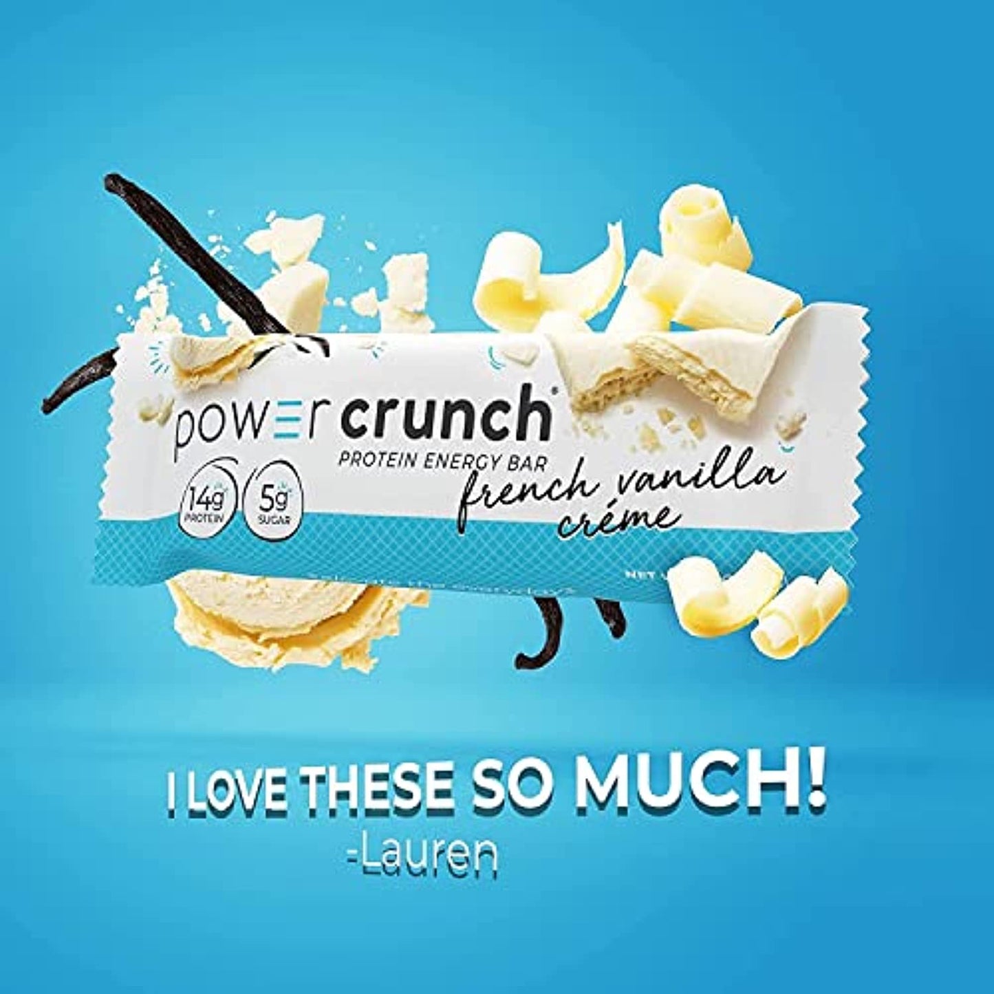 Pwr Crnch Bar, Fr/Vanilla Crm, 1.4 oz ( Value Bulk Multi-pack)